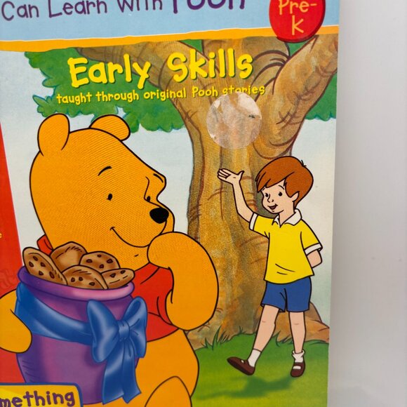 Disney Winnie the Pooh & Friends Pooh Tigger Educational Work Books w/ Stickers - Picture 5 of 11